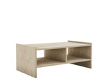 Măsuță de cafea Pera, Diverse culori, 90x50x35 cm - Travertin | SKU: 835PUQ6352 | Măsuță de cafea Pera, 90x50x35 cm, varianta Travertin, produs pentru amenajarea locuinței, disponibil online în România la CasaMob