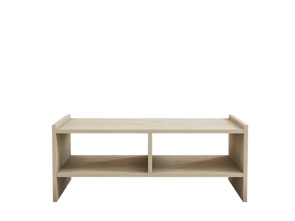 Măsuță de cafea Pera, Diverse culori, 90x50x35 cm - Travertin | SKU: 835PUQ6352 | Măsuță de cafea Pera, 90x50x35 cm, varianta Travertin, produs pentru amenajarea locuinței, disponibil online în România la CasaMob