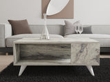 Măsuță de cafea Yuka, Diverse culori, 90x60x40 cm - Freesia marble | SKU: 835PUQ6353 | Măsuță de cafea Yuka, 90x60x40 cm, varianta Freesia marble, produs pentru amenajarea locuinței, disponibil online în România la CasaMob