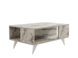 Măsuță de cafea Yuka, Diverse culori, 90x60x40 cm - Freesia marble | SKU: 835PUQ6353 | Măsuță de cafea Yuka, 90x60x40 cm, varianta Freesia marble, produs pentru amenajarea locuinței, disponibil online în România la CasaMob