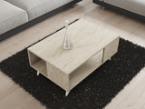 Măsuță de cafea Yuka, Diverse culori, 90x60x40 cm - Travertin | SKU: 835PUQ6354 | Măsuță de cafea Yuka, 90x60x40 cm, varianta Travertin, produs pentru amenajarea locuinței, disponibil online în România la CasaMob