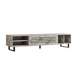 Comodă TV Safir, Diverse culori, 160x40x35 cm - Freesia marble | SKU: 835PUQ6404 | Comodă TV Safir, 160x40x35 cm, varianta Freesia marble, produs pentru amenajarea locuinței, disponibil online în România la CasaMob