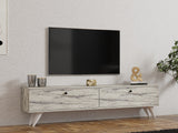 Comodă TV Paris, Diverse culori, 160x25x40 cm - Freesia marble | SKU: 835PUQ6405 | Comodă TV Paris, 160x25x40 cm, varianta Freesia marble, produs pentru amenajarea locuinței, disponibil online în România la CasaMob