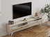 Travertin | SKU: 835PUQ6406 | Comodă TV Paris, 160x25x40 cm, varianta Travertin, produs pentru amenajarea locuinței, disponibil online în România la CasaMob