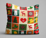 Pernă decorativă KRLNTXMAS-2, Multicolor, 43x43 cm, SKU 842CDR0102, imagine 1