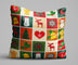 Pernă decorativă KRLNTXMAS-2, Multicolor, 43x43 cm, SKU 842CDR0102, imagine 1