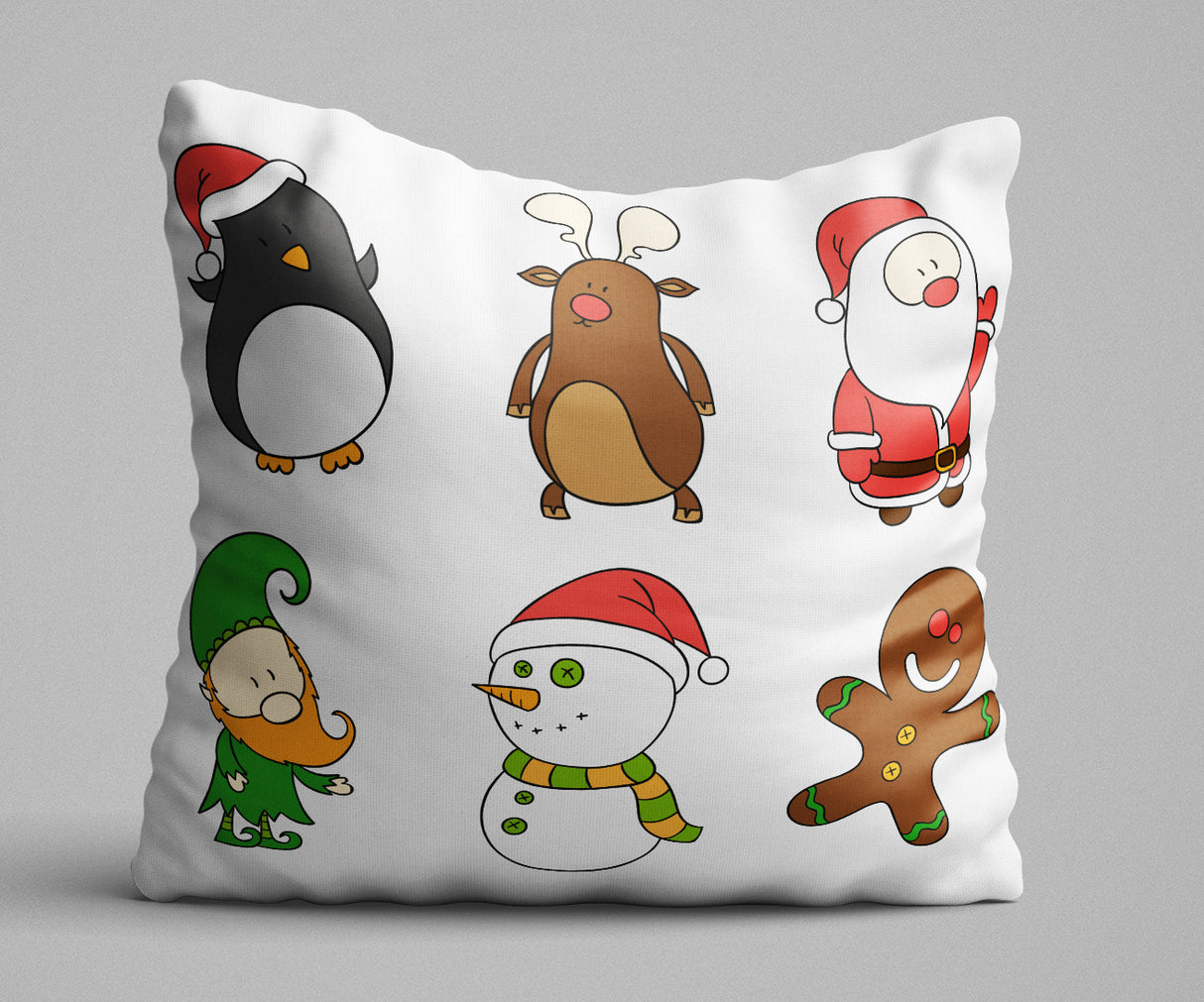 Pernă decorativă KRLNTXMAS-11, Multicolor, 43x43 cm