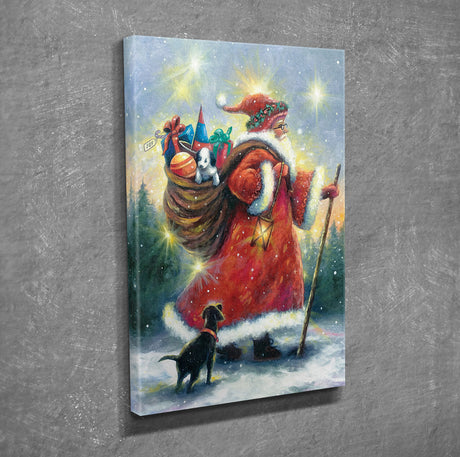 Tablou canvas DC176, Multicolor, 30x40x3 cm