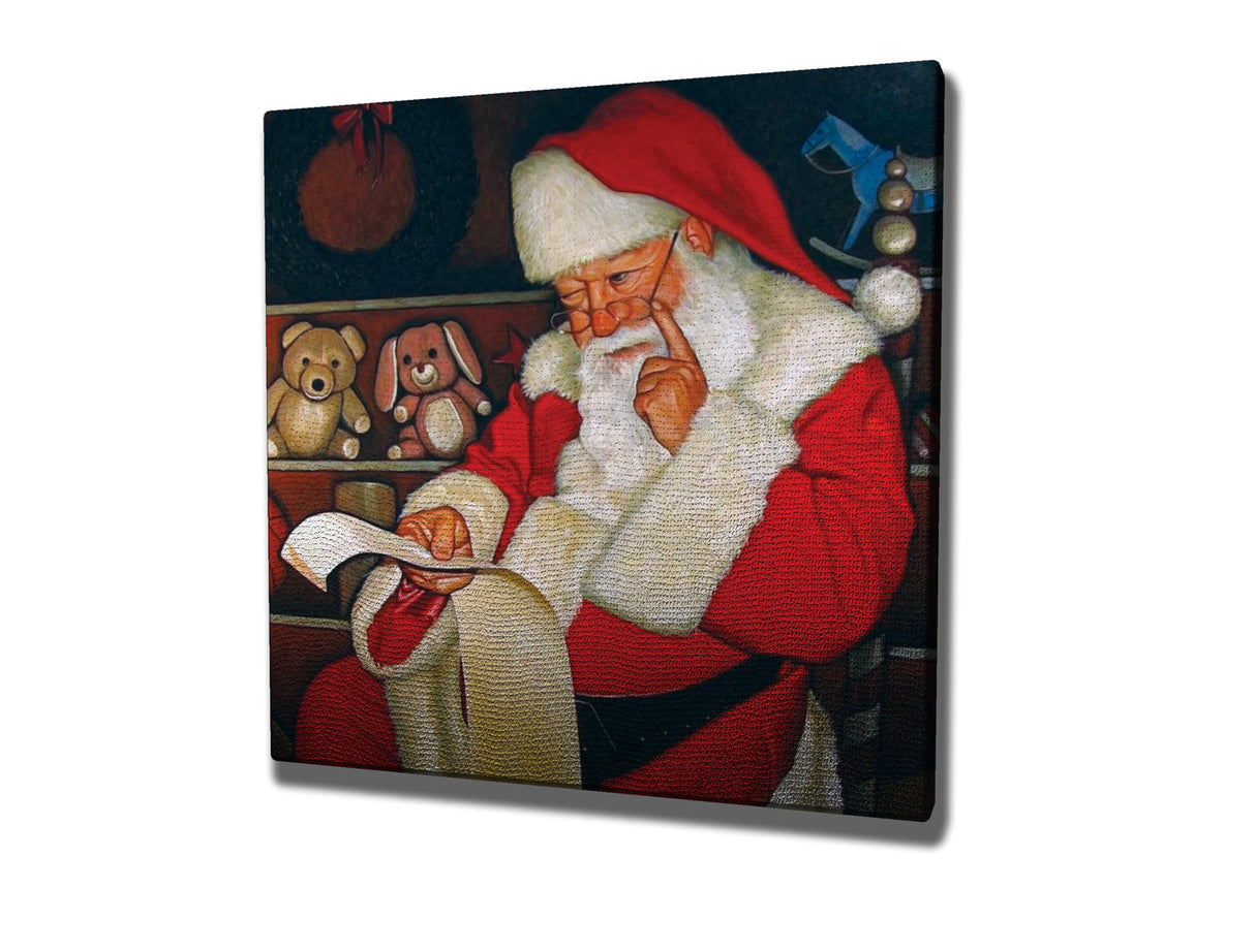 Tablou canvas KC186, Multicolor, 45x45x3 cm