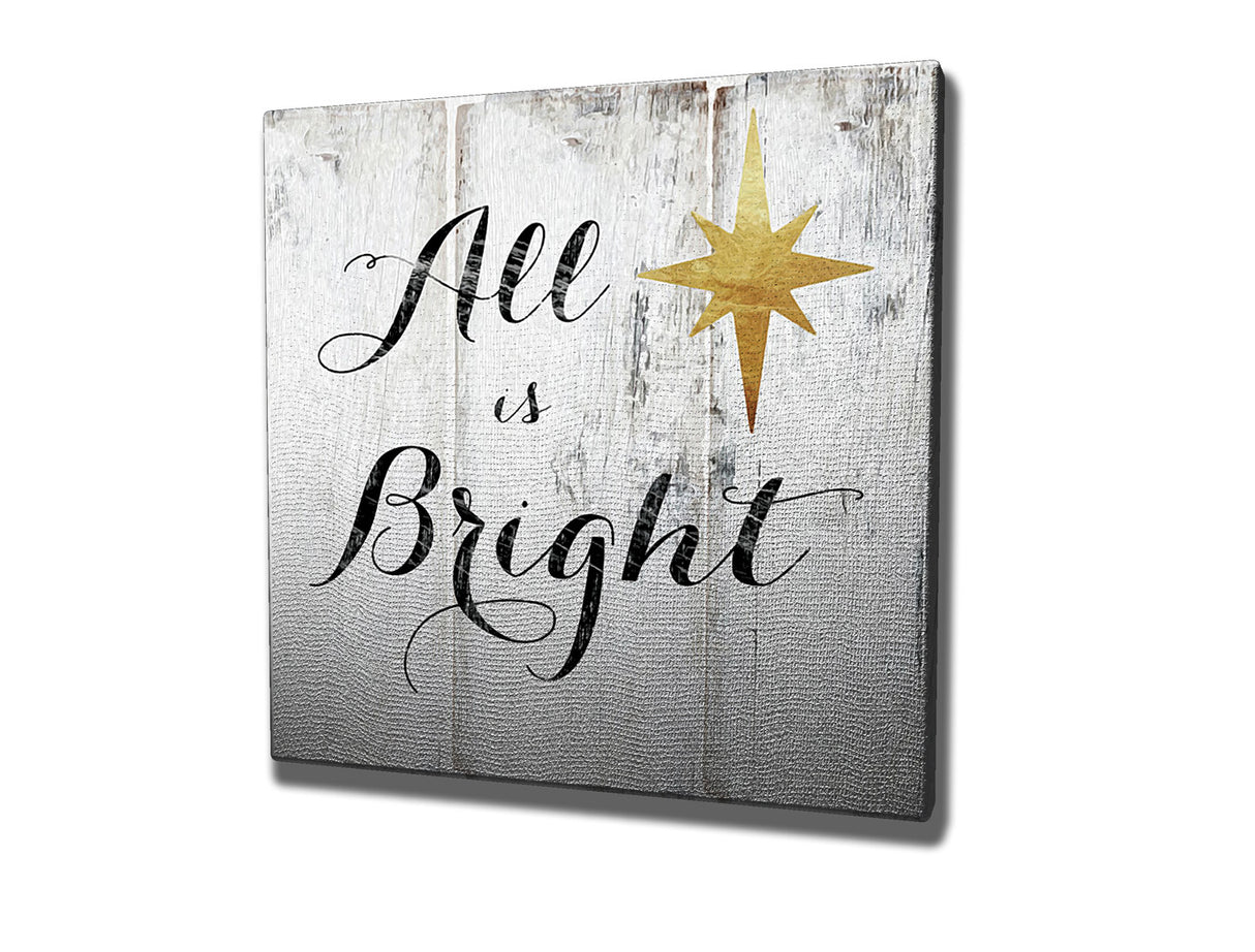 Tablou canvas KC188, Multicolor, 45x45x3 cm