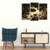 Tablou canvas 3 bucăți UC91, Multicolor, 66x45x3 cm, SKU 843CHB1037, imagine 2