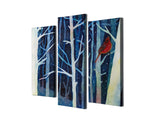 Tablou canvas 3 bucăți UC93, Multicolor, 66x45x3 cm
