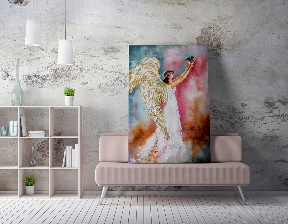 Tablou canvas WY255 - 50 x 70, Multicolor, 50x70x3 cm