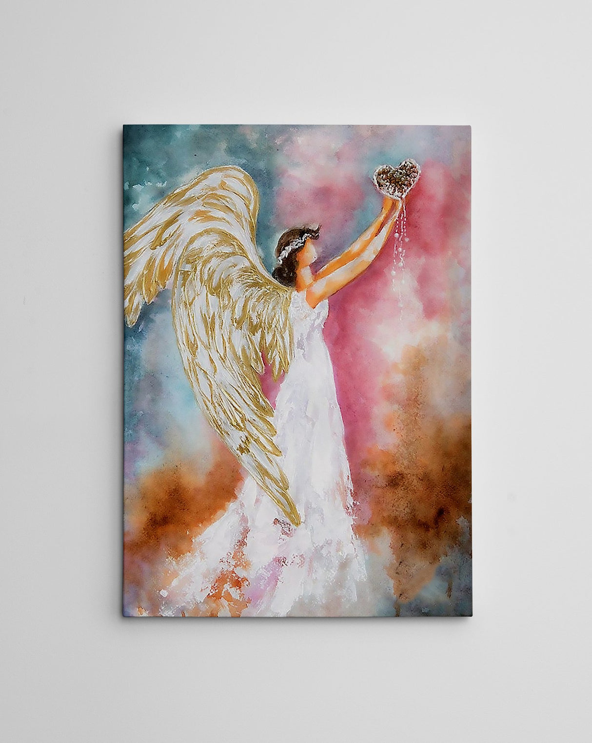 Tablou canvas WY255 - 50 x 70, Multicolor, 50x70x3 cm