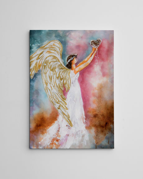 Tablou canvas WY255 - 50 x 70, Multicolor, 50x70x3 cm