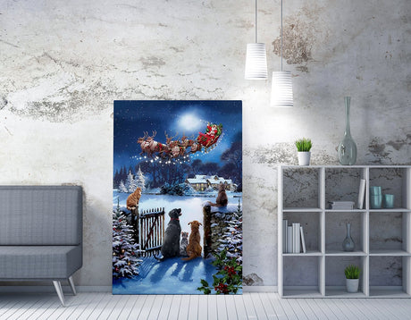 Tablou canvas WY273 - 50 x 70, Multicolor, 50x70x3 cm