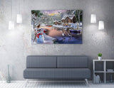 Tablou canvas WY276 - 50 x 70, Multicolor, 50x70x3 cm