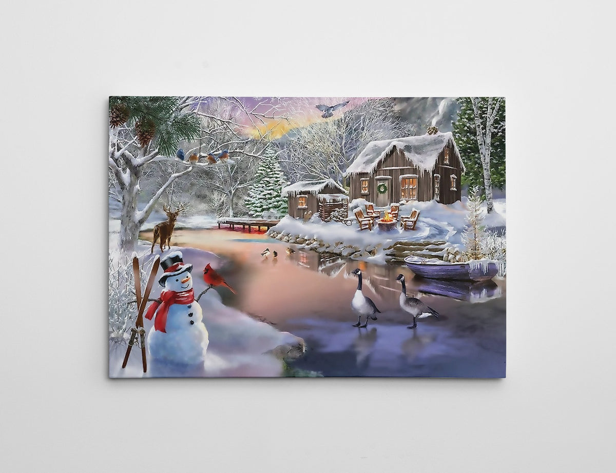 Tablou canvas WY276 - 70 x 100, Multicolor, 70x100x3 cm, SKU 843CHB1090, imagine 3