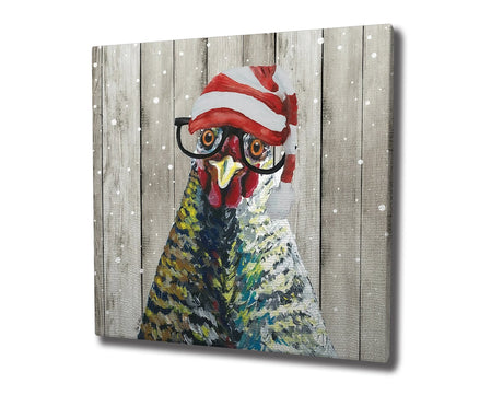 Tablou canvas KC451, Multicolor, 45x45x3 cm
