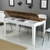 Masă dining Milan 520, Nuc - Alb, 145x88x75 cm, SKU 845HCT1408, imagine 3