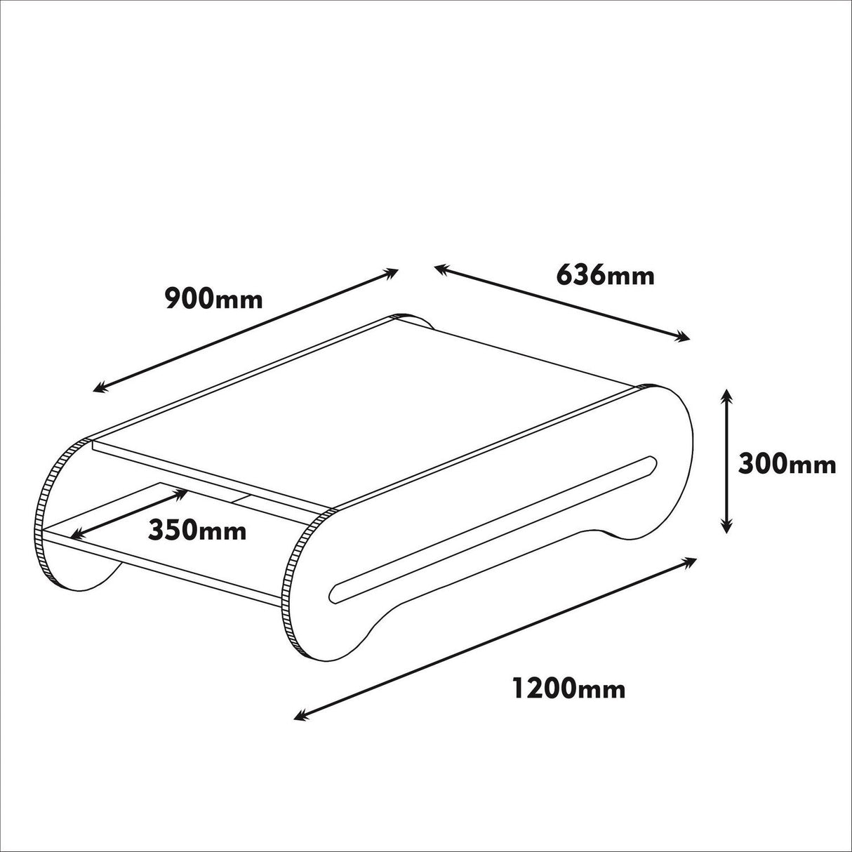 Măsuță de cafea Cool, Diverse culori, 120x64x30 cm - Nuc - Crem | SKU: 845HCT2806 | Măsuță de cafea Cool, 120x64x30 cm, varianta Nuc - Crem, produs pentru amenajarea locuinței, disponibil online în România la CasaMob