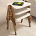 Nuc - Crem | SKU: 845HCT2822 | Set 3 măsuțe de cafea Paris, 49x36x42 cm, varianta Nuc - Crem, produs pentru amenajarea locuinței, disponibil online în România la CasaMob