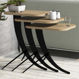Set 3 măsuțe de cafea Pion, Diverse culori, 35x60x45 cm - Stejar | SKU: 845HCT2846 | Set 3 măsuțe de cafea Pion, 35x60x45 cm, varianta Stejar, produs pentru amenajarea locuinței, disponibil online în România la CasaMob
