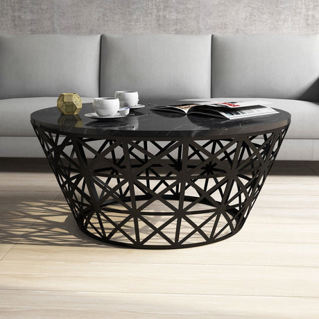 Măsuță de cafea Stil Marble, Diverse culori, Diverse configurații, Diverse dimensiuni