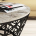 Alb - 90x90x38 cm - Standard | SKU: 845HCT2862 | Măsuță de cafea Stil Marble, varianta Alb - 90x90x38 cm - Standard, produs pentru amenajarea locuinței, disponibil online în România la CasaMob