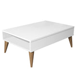 Măsuță de cafea Best, Diverse culori, 90x60x35 cm - Alb | SKU: 845HCT2872 | Măsuță de cafea Best, 90x60x35 cm, varianta Alb, produs pentru amenajarea locuinței, disponibil online în România la CasaMob