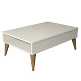 Măsuță de cafea Best, Diverse culori, 90x60x35 cm - Crem | SKU: 845HCT2873 | Măsuță de cafea Best, 90x60x35 cm, varianta Crem, produs pentru amenajarea locuinței, disponibil online în România la CasaMob