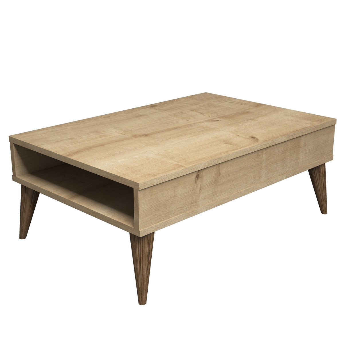 Măsuță de cafea Best, Diverse culori, 90x60x35 cm - Stejar | SKU: 845HCT2874 | Măsuță de cafea Best, 90x60x35 cm, varianta Stejar, produs pentru amenajarea locuinței, disponibil online în România la CasaMob