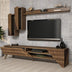 Nuc | SKU: 845HCT3002 | Comodă TV Beril, 180x37x40 cm, varianta Nuc, produs pentru amenajarea locuinței, disponibil online în România la CasaMob