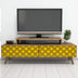 Nuc - Galben | SKU: 845HCT3021 | Comodă TV City, 140x42x49 cm, varianta Nuc - Galben, produs pentru amenajarea locuinței, disponibil online în România la CasaMob