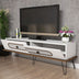Alb | SKU: 845HCT3026 | Comodă TV Ekol, 145x40x45 cm, varianta Alb, produs pentru amenajarea locuinței, disponibil online în România la CasaMob