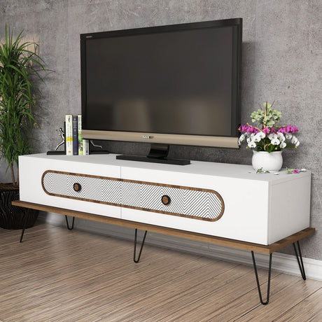 Comodă TV Ekol, Diverse culori, 145x40x45 cm