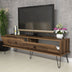 Nuc | SKU: 845HCT3027 | Comodă TV Ekol, 145x40x45 cm, varianta Nuc, produs pentru amenajarea locuinței, disponibil online în România la CasaMob