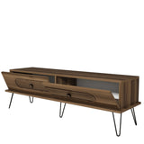 Comodă TV Ekol, Diverse culori, 145x40x45 cm - Nuc | SKU: 845HCT3027 | Comodă TV Ekol, 145x40x45 cm, varianta Nuc, produs pentru amenajarea locuinței, disponibil online în România la CasaMob