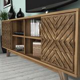 Comodă TV Inci, Diverse culori, 160x35x56 cm - Nuc | SKU: 845HCT3069 | Comodă TV Inci, 160x35x56 cm, varianta Nuc, produs pentru amenajarea locuinței, disponibil online în România la CasaMob