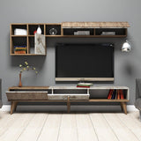 COMODA TV Milan TV Unit, Nuc, 35x40x180 cm - Nuc Alb, SKU 845HCT3079
