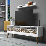 Comodă TV Line, Diverse culori, 150x30x50 cm - Alb | SKU: 845HCT3082 | Comodă TV Line, 150x30x50 cm, varianta Alb, produs pentru amenajarea locuinței, disponibil online în România la CasaMob