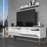 Comodă TV Best, Diverse culori, 150x30x50 cm - Alb | SKU: 845HCT3086 | Comodă TV Best, 150x30x50 cm, varianta Alb, produs pentru amenajarea locuinței, disponibil online în România la CasaMob