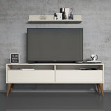 Comodă TV Best, Diverse culori, 150x30x50 cm - Crem | SKU: 845HCT3087 | Comodă TV Best, 150x30x50 cm, varianta Crem, produs pentru amenajarea locuinței, disponibil online în România la CasaMob