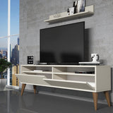 Comodă TV Best, Diverse culori, 150x30x50 cm - Crem | SKU: 845HCT3087 | Comodă TV Best, 150x30x50 cm, varianta Crem, produs pentru amenajarea locuinței, disponibil online în România la CasaMob