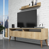 Comodă TV Best, Diverse culori, 150x30x50 cm - Stejar | SKU: 845HCT3088 | Comodă TV Best, 150x30x50 cm, varianta Stejar, produs pentru amenajarea locuinței, disponibil online în România la CasaMob