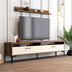 Nuc - Crem | SKU: 845HCT3099 | Comodă TV Istanbul, 180x35x47 cm, varianta Nuc - Crem, produs pentru amenajarea locuinței, disponibil online în România la CasaMob