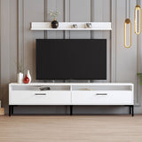 Comodă TV Istanbul, Diverse culori, 180x35x47 cm - Alb | SKU: 845HCT3102 | Comodă TV Istanbul, 180x35x47 cm, varianta Alb, produs pentru amenajarea locuinței, disponibil online în România la CasaMob