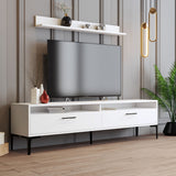 Comodă TV Istanbul, Diverse culori, 180x35x47 cm - Alb | SKU: 845HCT3102 | Comodă TV Istanbul, 180x35x47 cm, varianta Alb, produs pentru amenajarea locuinței, disponibil online în România la CasaMob