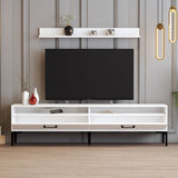 Comodă TV Istanbul, Diverse culori, 180x35x47 cm - Alb | SKU: 845HCT3102 | Comodă TV Istanbul, 180x35x47 cm, varianta Alb, produs pentru amenajarea locuinței, disponibil online în România la CasaMob