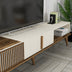 Comodă TV Milan Alt, Nuc - Crem, 180x35x40 cm, SKU 845HCT3107, imagine 3
